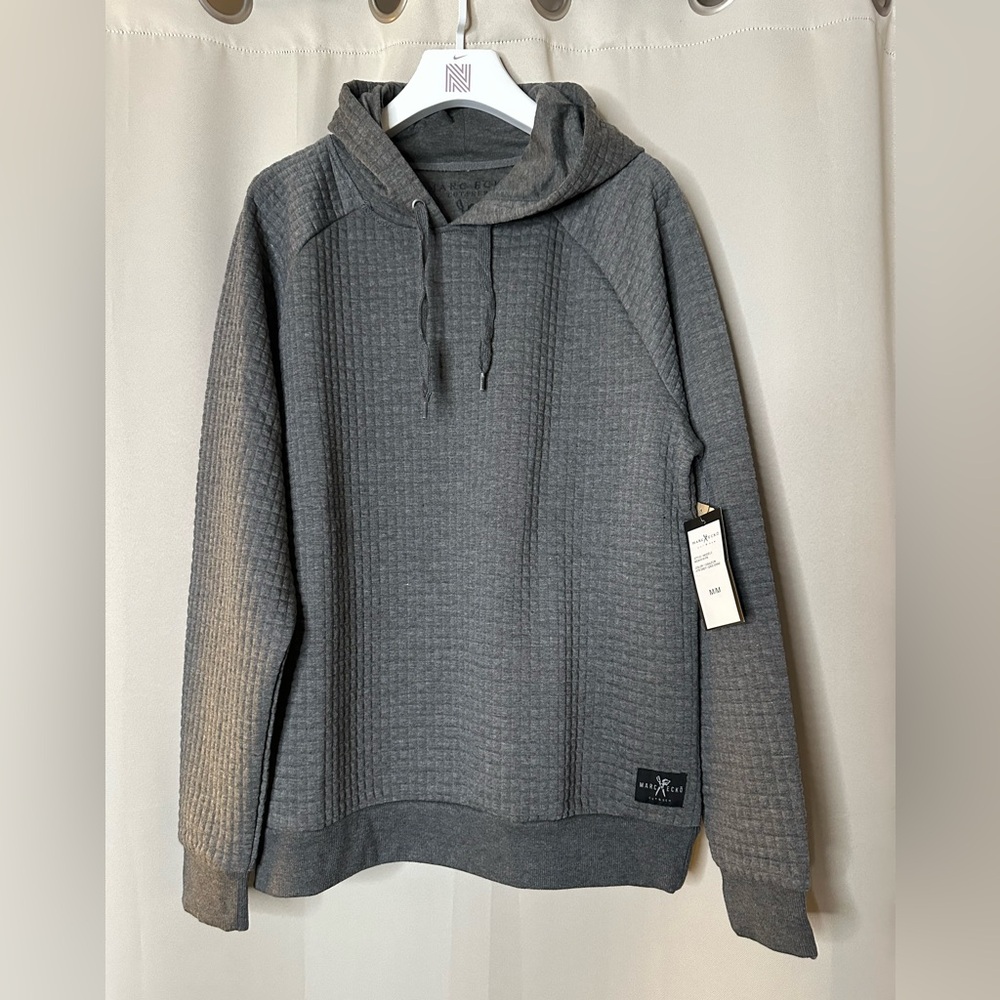 Marc Ecko Textured Gray Sweatshirt